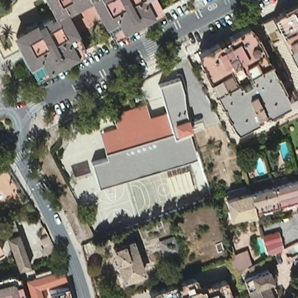 Aerial view of the grounds of Sancho Panza