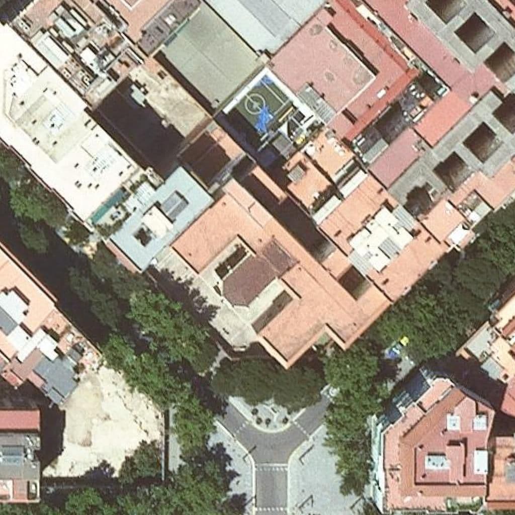 Вид сверху на территорию школы «Escola Aldana»