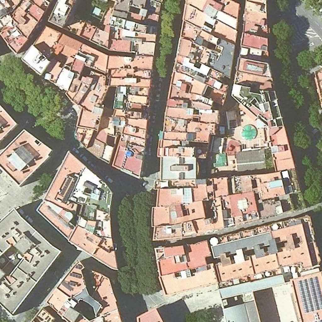 Aerial view of the grounds of Escola Bressol Portal Nou