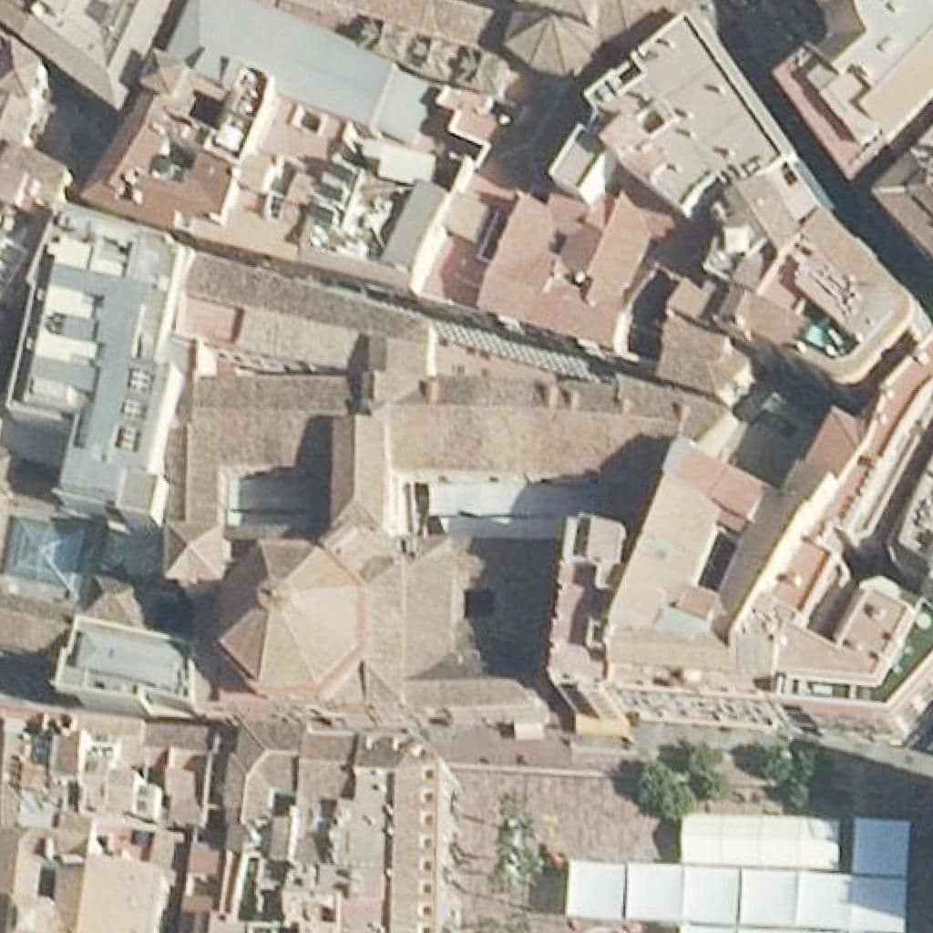 Aerial view of the grounds of Prácticas N-1