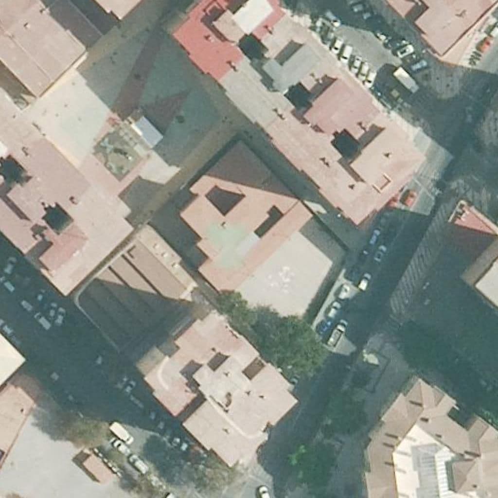 Aerial view of the grounds of Hogarsol