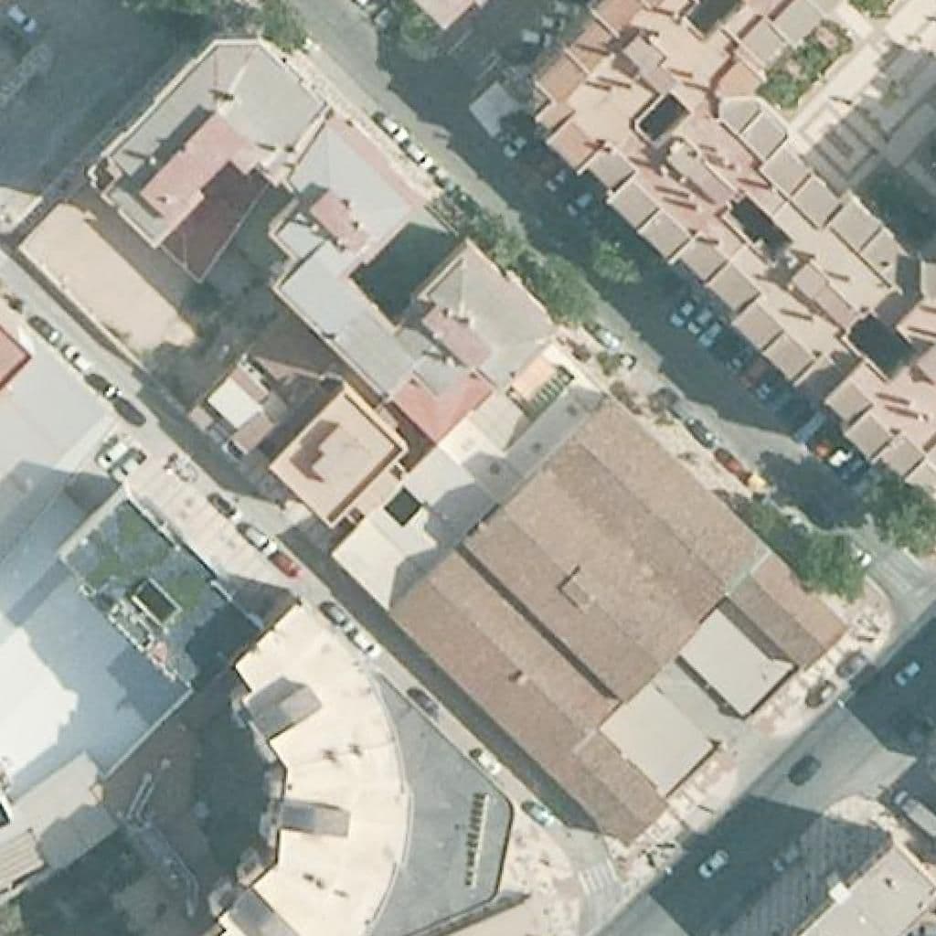 Вид сверху на территорию школы «San Juan De Ávila»