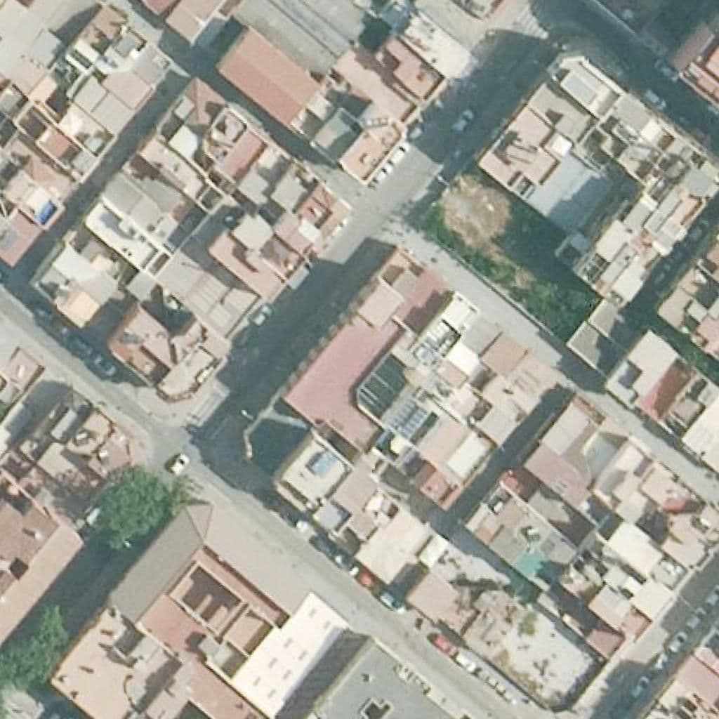 Aerial view of the grounds of Virgen Del Carmen
