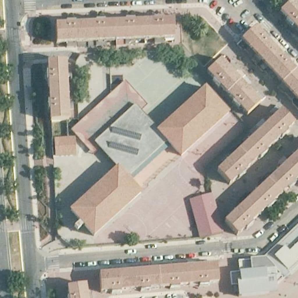 Aerial view of the grounds of Ricardo León