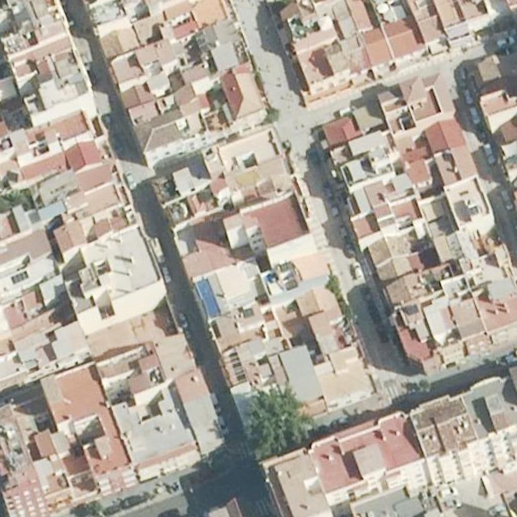 Aerial view of the grounds of Andalucía