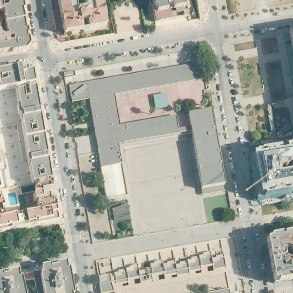 Aerial view of the grounds of Carmen De Burgos