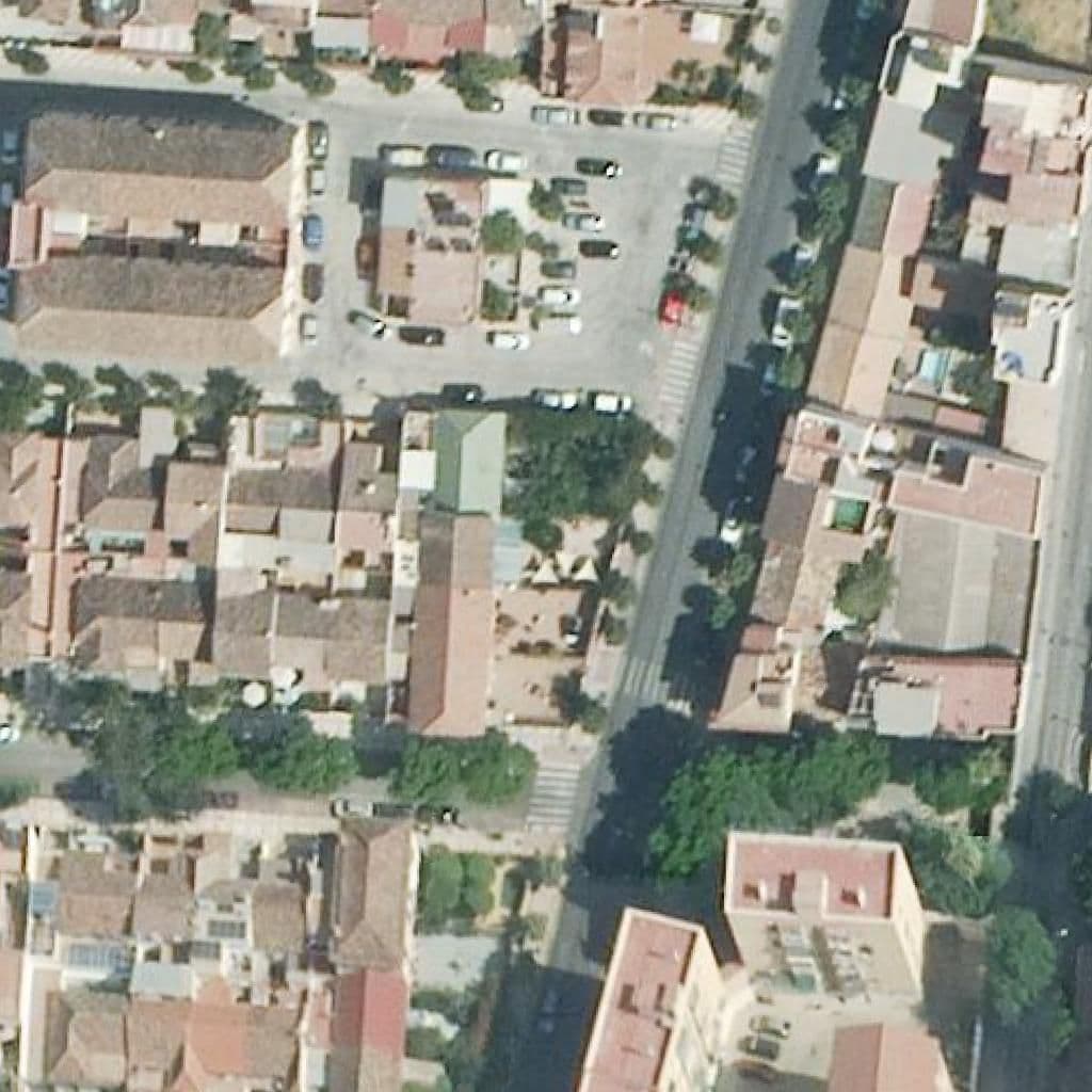Aerial view of the grounds of Donnegal