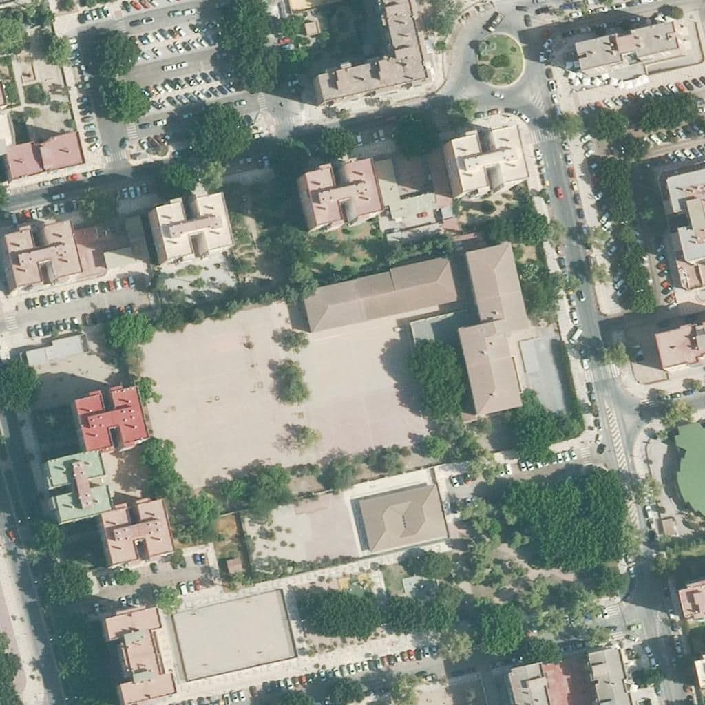 Aerial view of the grounds of Tiro De Pichón