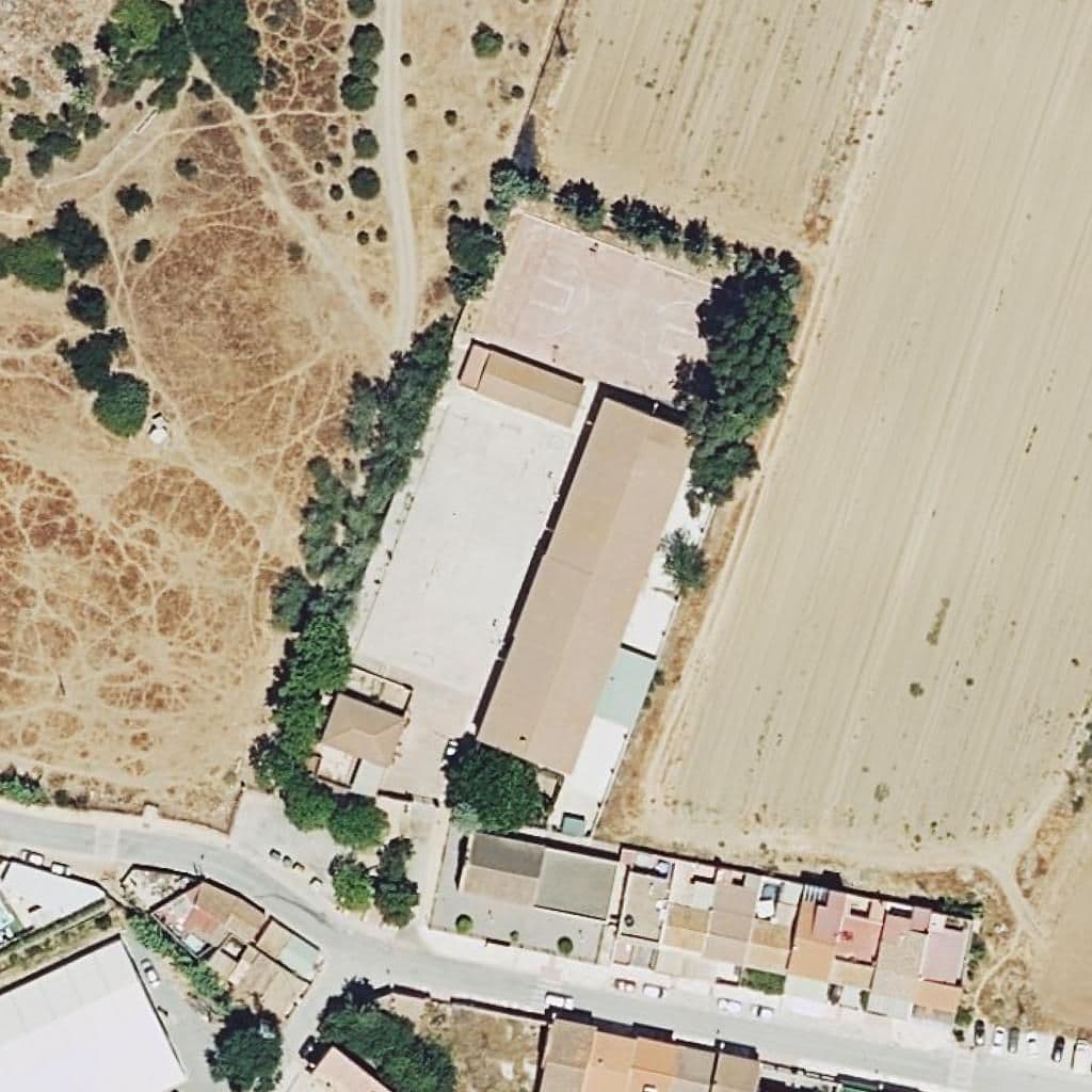 Aerial view of the grounds of Cupiana