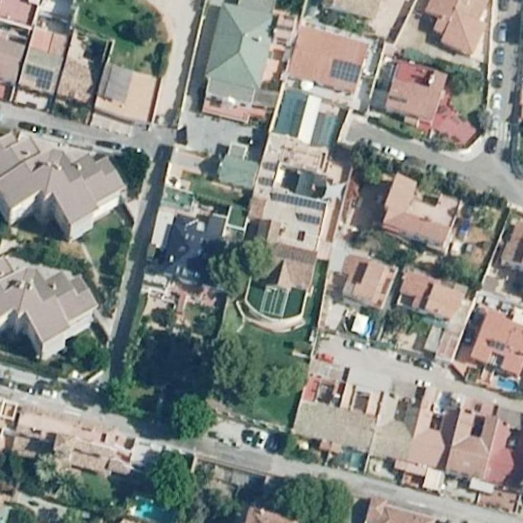 Aerial view of the grounds of Victoria Elena Ii