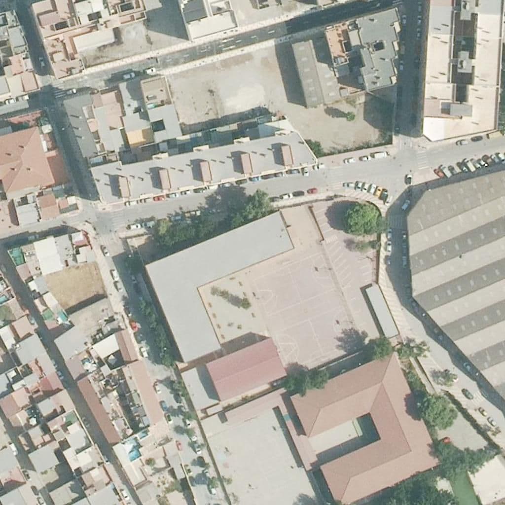 Aerial view of the grounds of El Cole De Silvia