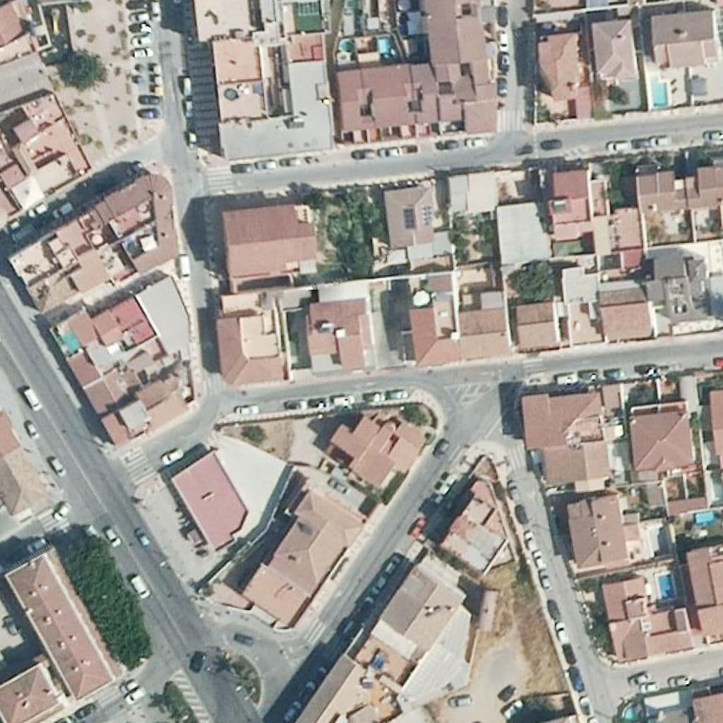 Aerial view of the grounds of La Torreta