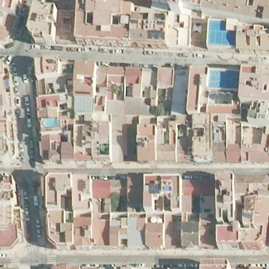Aerial view of the grounds of Montessori I