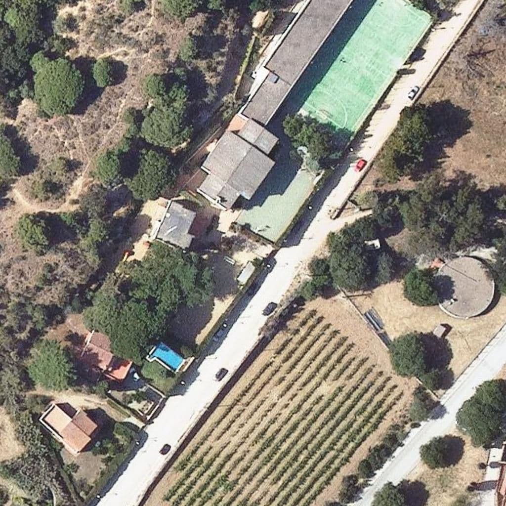 Вид згори на територію школи «Santa María Del Pino»