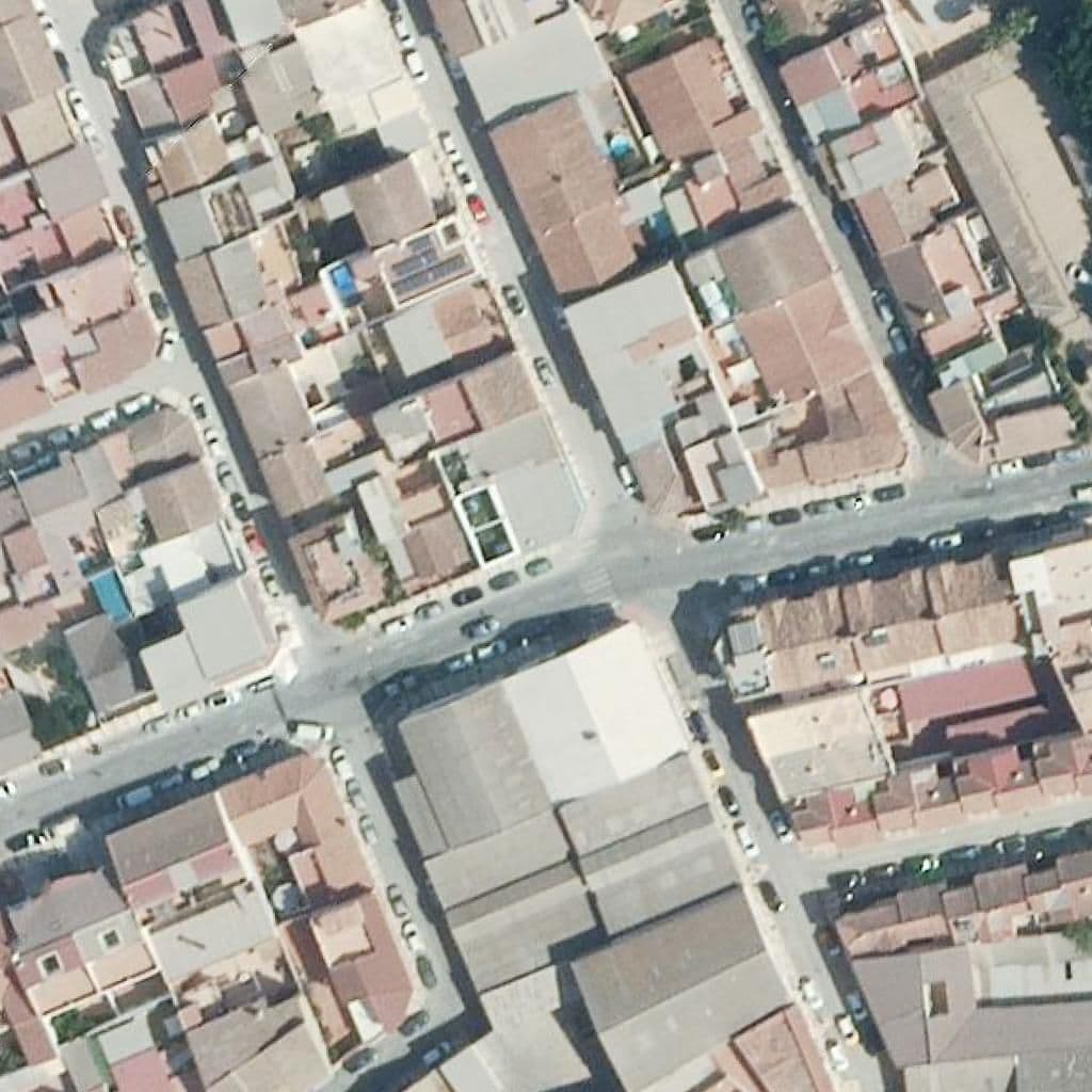 Aerial view of the grounds of Nubes De Colores