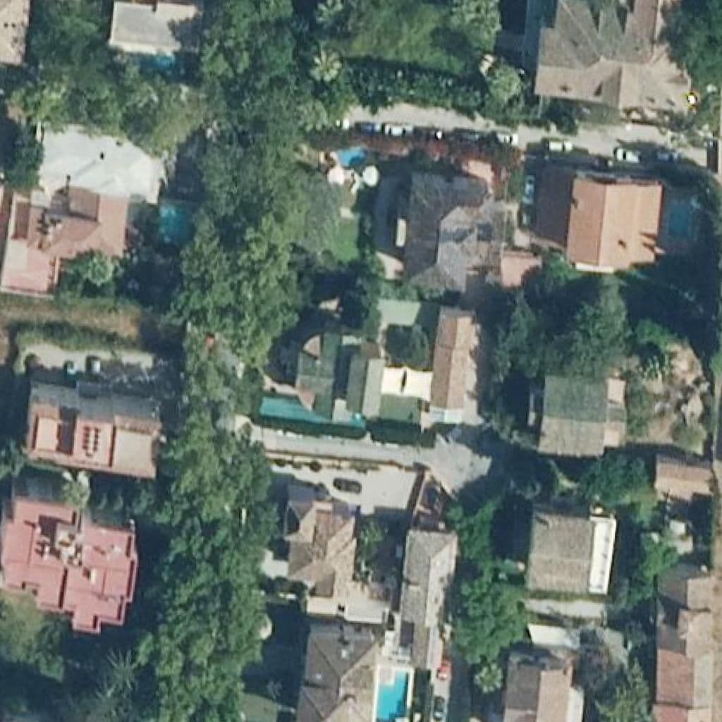 Вид сверху на территорию школы «San Ignacio Garden»