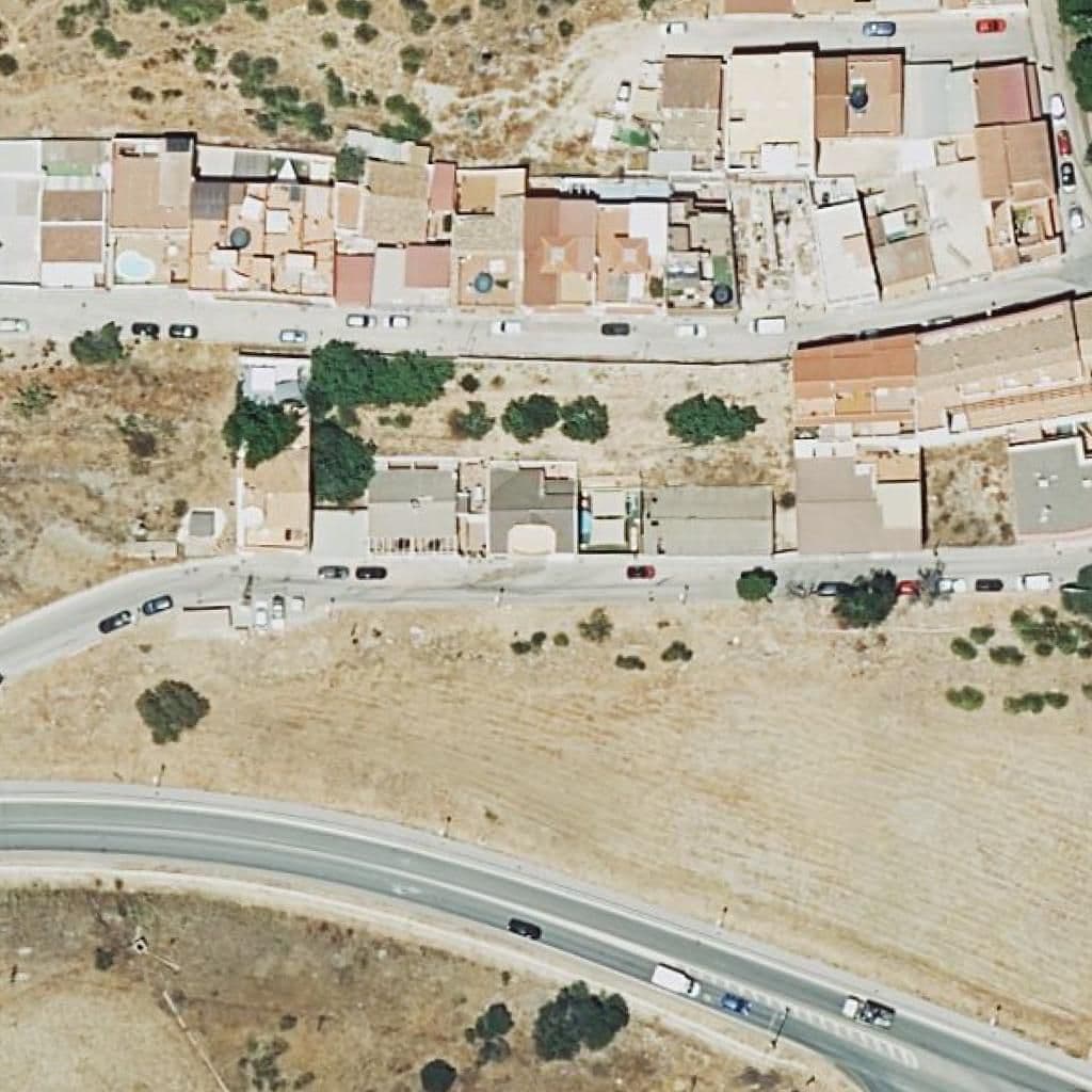 Aerial view of the grounds of Pequeños Pasitos