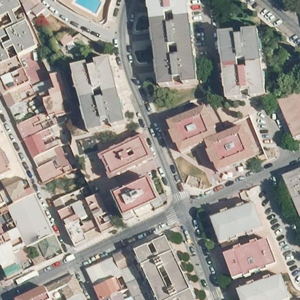 Aerial view of the grounds of La Casita De Peque