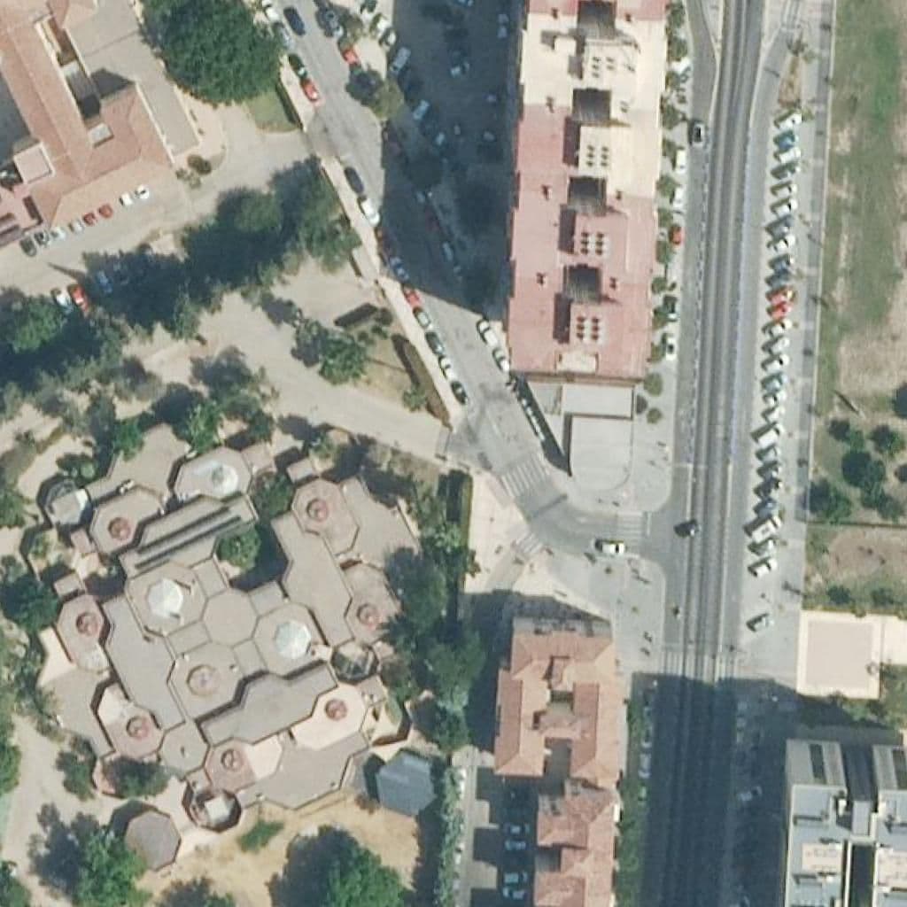 Aerial view of the grounds of Montessori Málaga