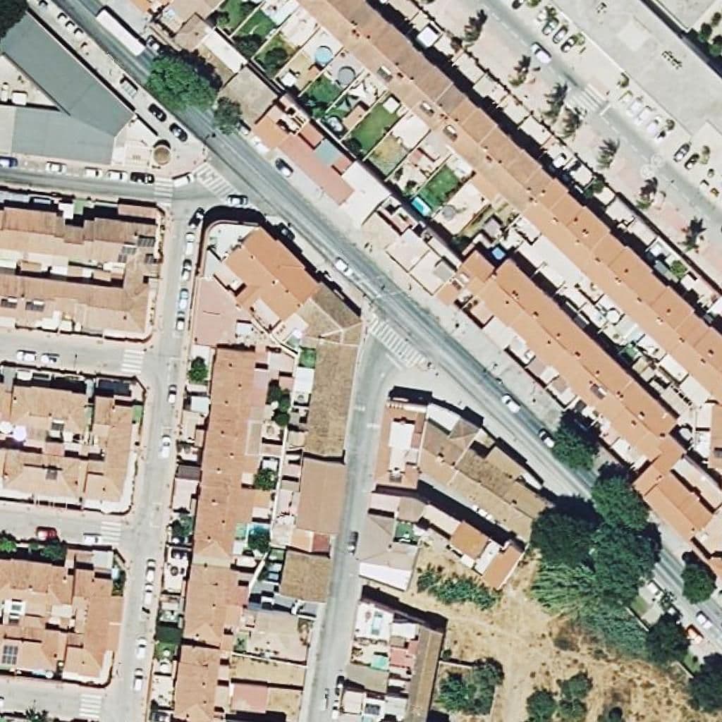 Aerial view of the grounds of Campanillas