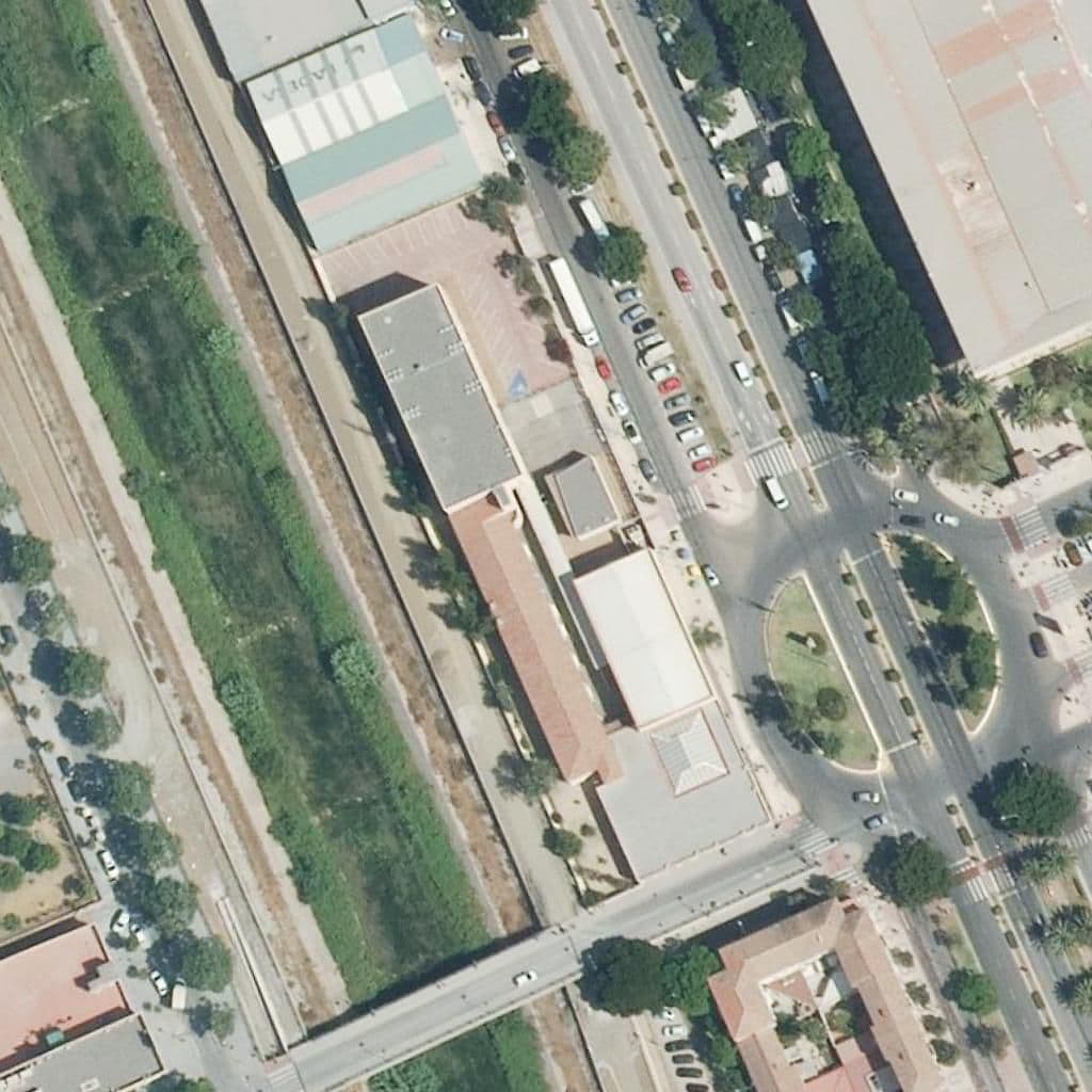 Aerial view of the grounds of Manuel Carra
