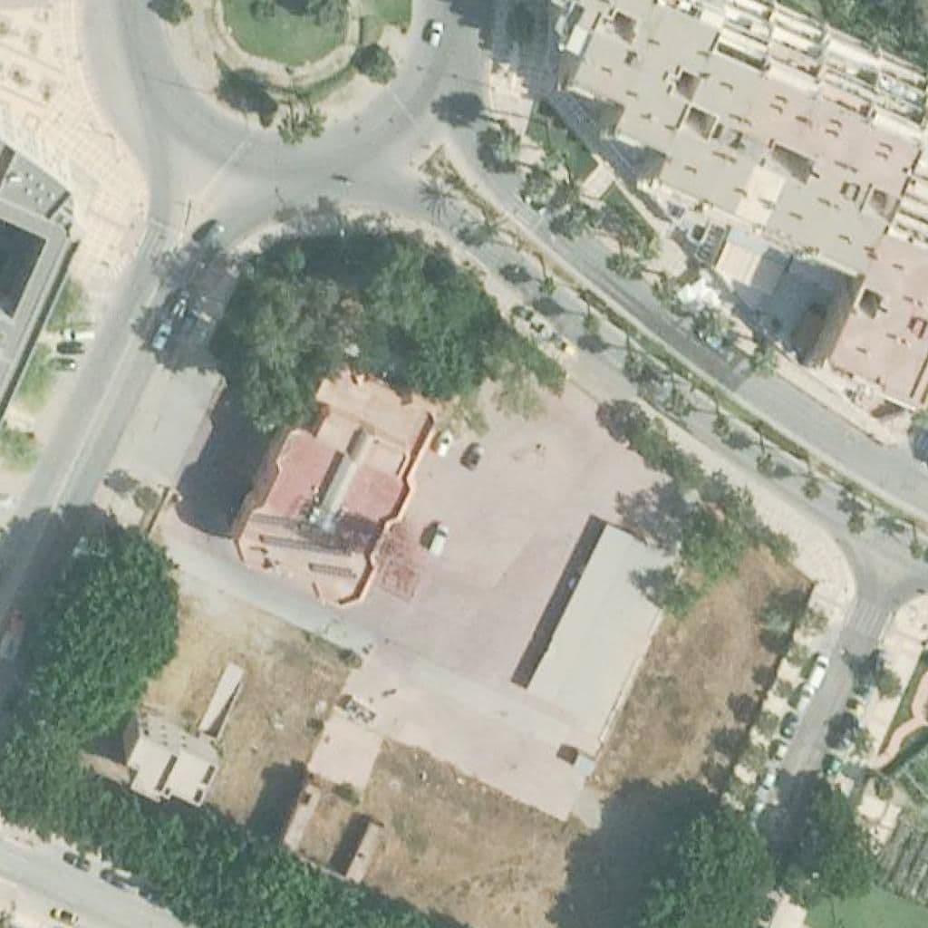 Aerial view of the grounds of Gonzalo Martín Tenllado