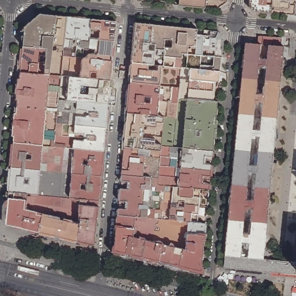 Aerial view of the grounds of Cats Formación