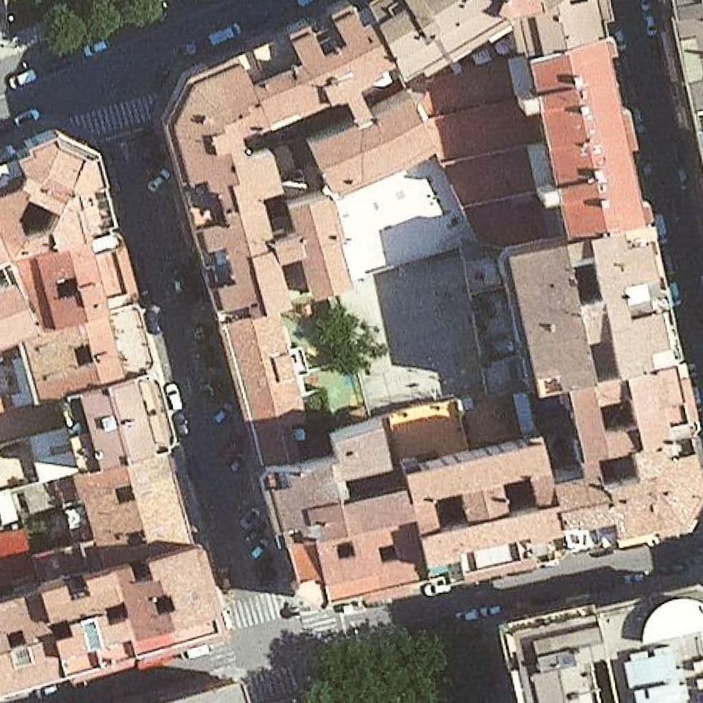 Вид згори на територію школи «Sant Jaume»