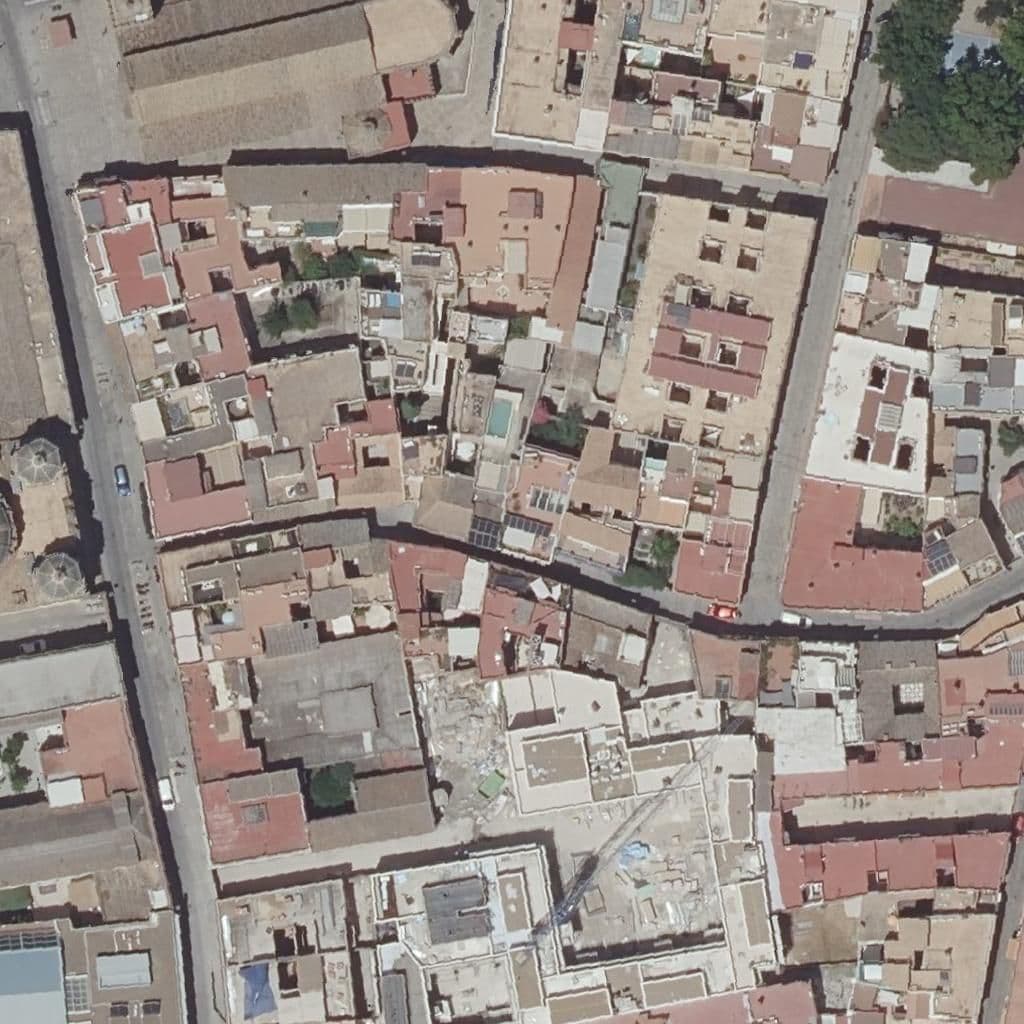 Aerial view of the grounds of La Salle-La Purísima