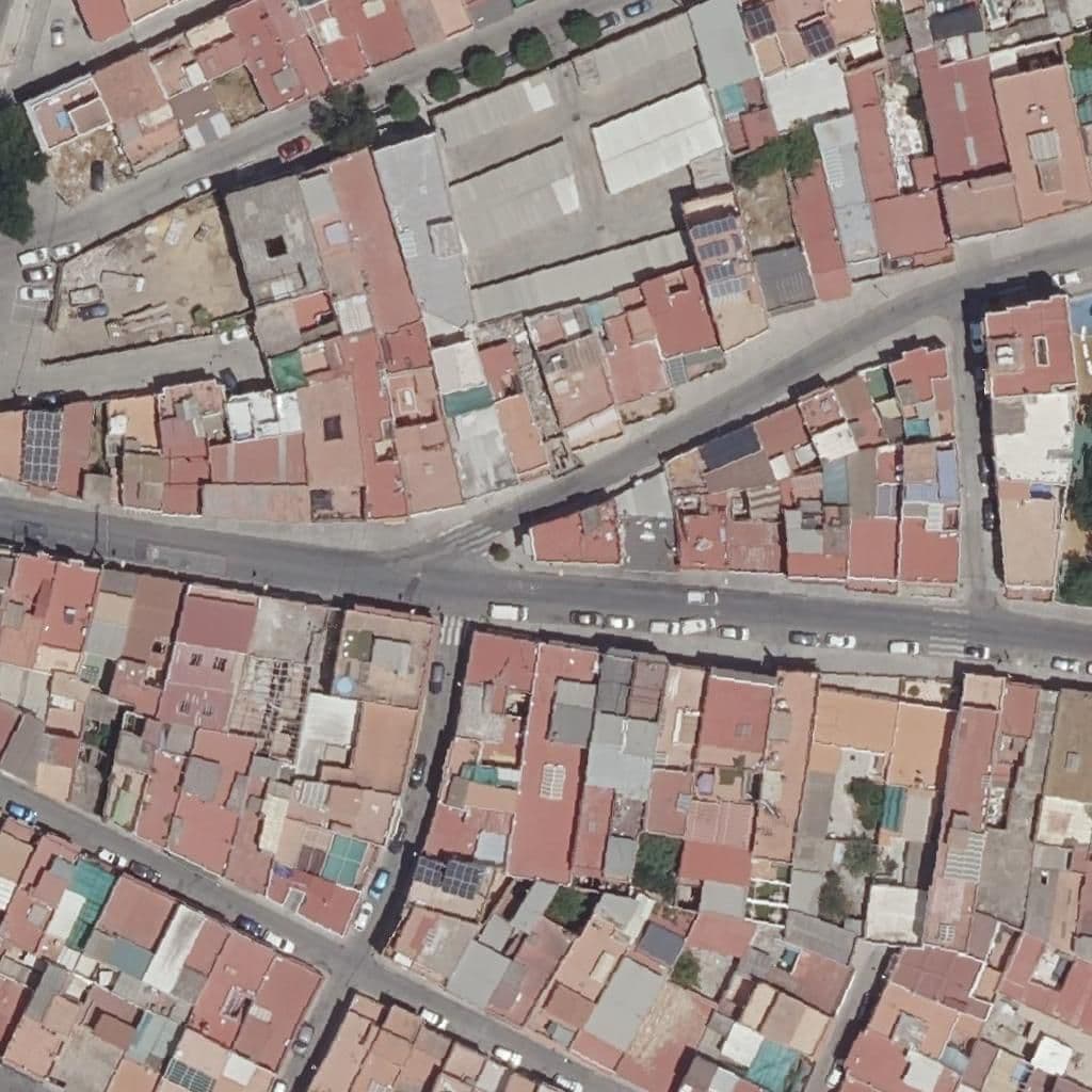 Aerial view of the grounds of Vélez De Guevara
