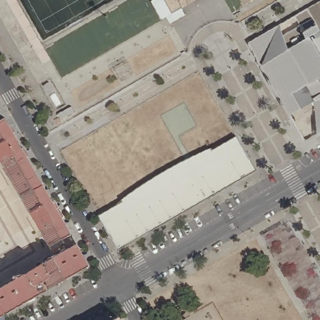 Aerial view of the grounds of La Sonrisa De Un Niño