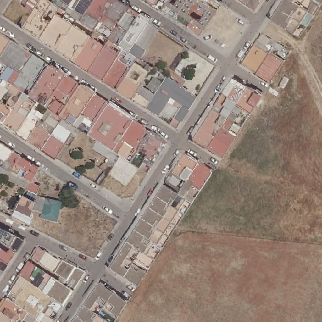 Aerial view of the grounds of San Vicente De Paúl