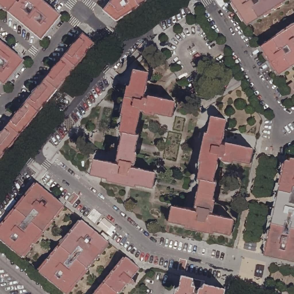 Aerial view of the grounds of Rubén Darío