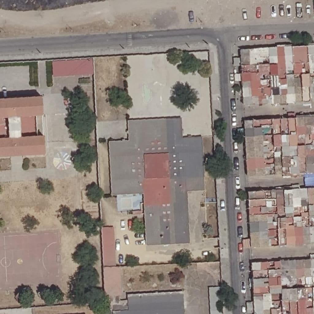 Aerial view of the grounds of Torreblanca