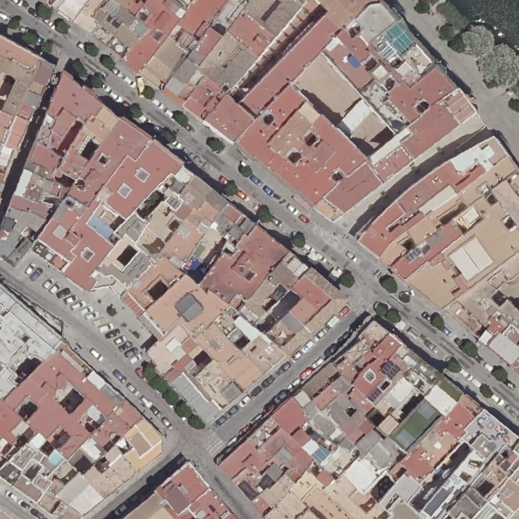 Aerial view of the grounds of Tambor