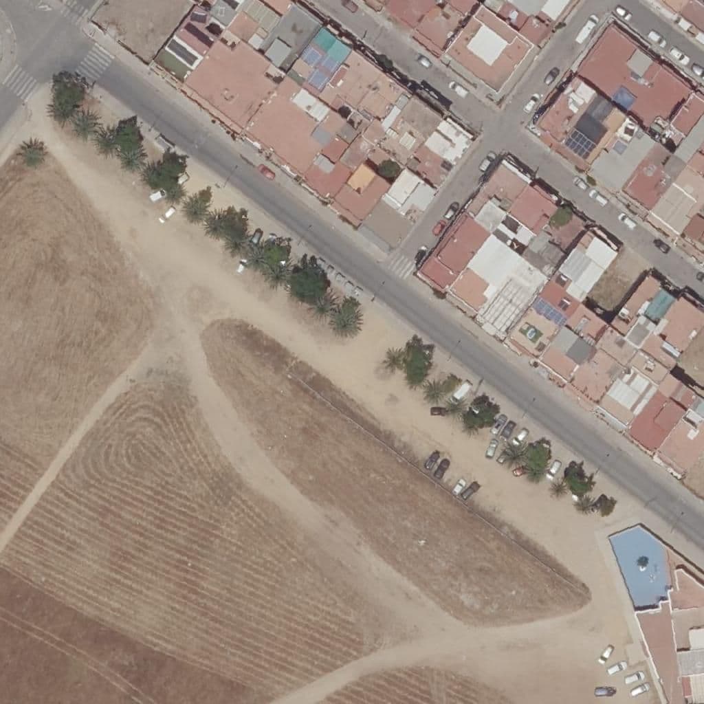 Aerial view of the grounds of Nuestra Señora De Nazaret