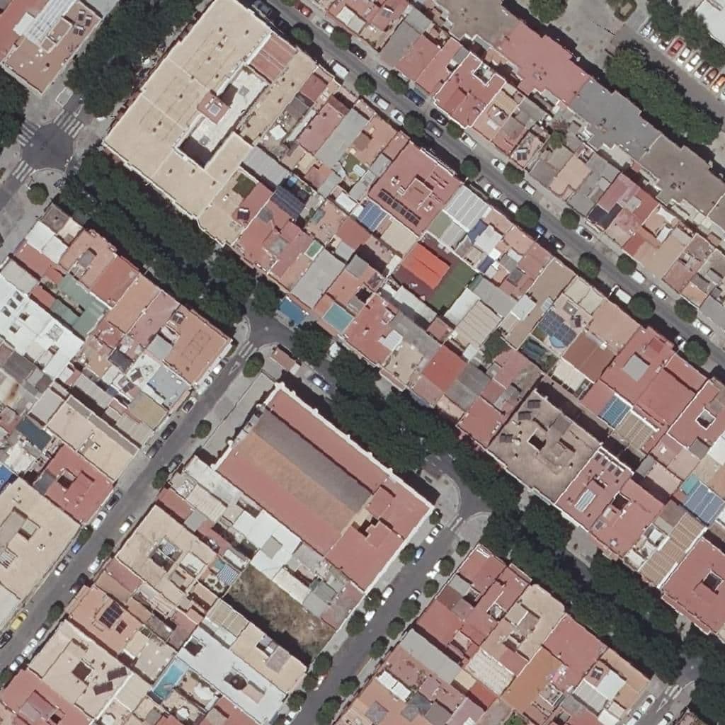 Aerial view of the grounds of Fresa
