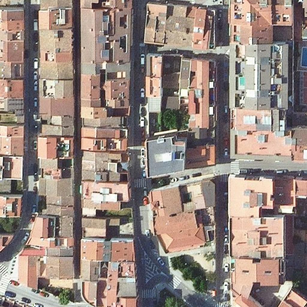 Aerial view of the grounds of Lli Privada El Nostre Jardí