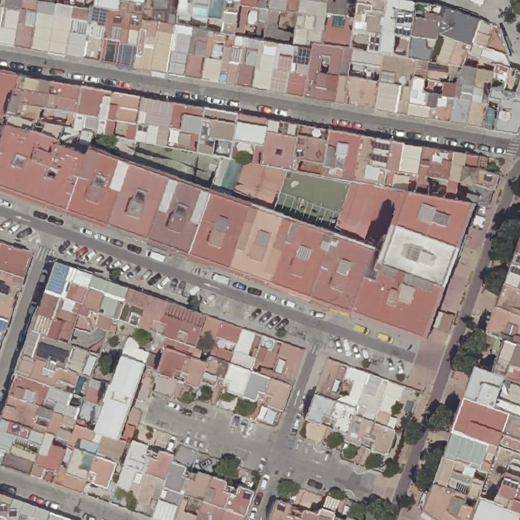 Aerial view of the grounds of Patín Macarena