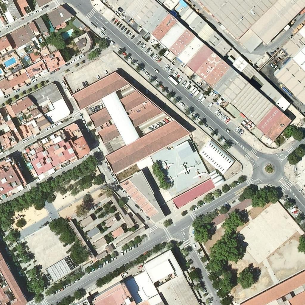 Aerial view of the grounds of Eoi Del Prat De Llobregat