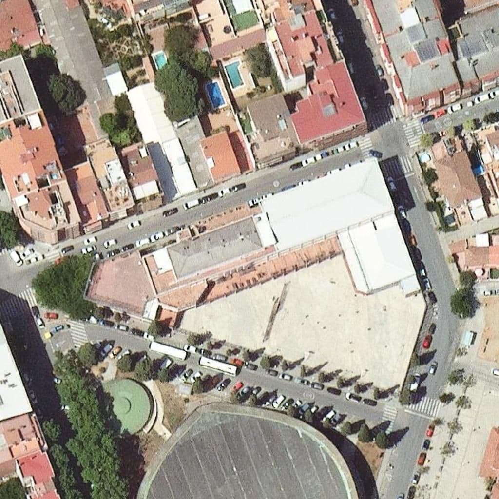 Aerial view of the grounds of Salesians Sabadell