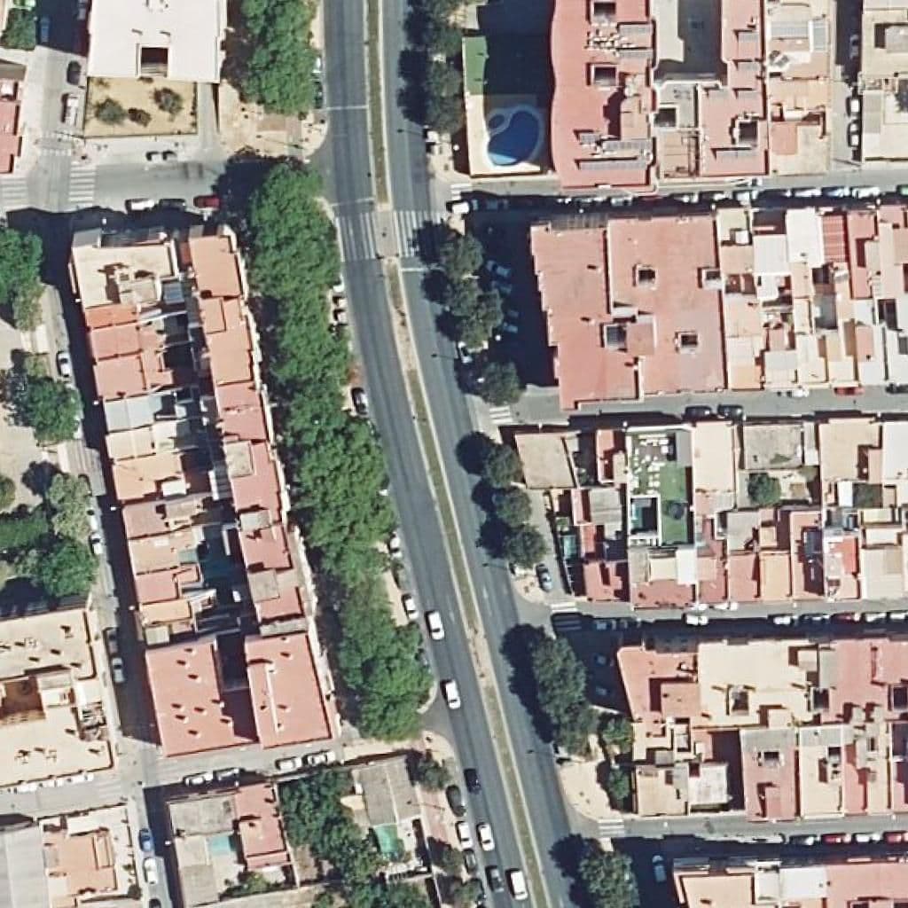 Aerial view of the grounds of El Sabio 2