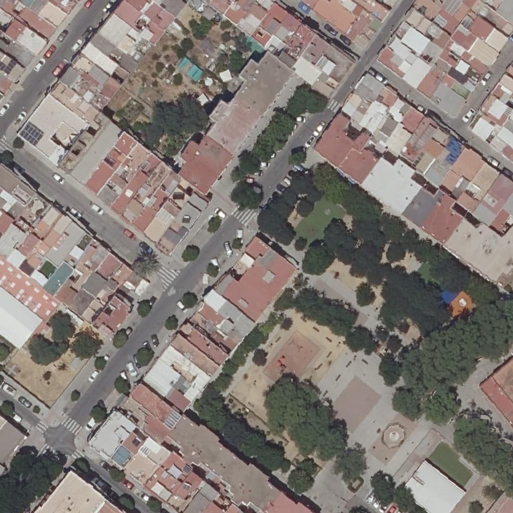 Aerial view of the grounds of Gente Menuda 4