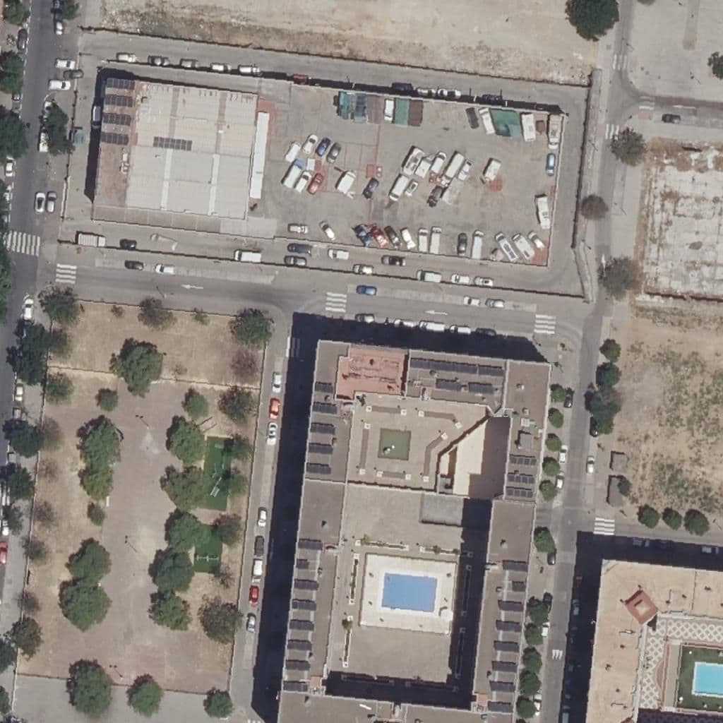 Aerial view of the grounds of Nulú