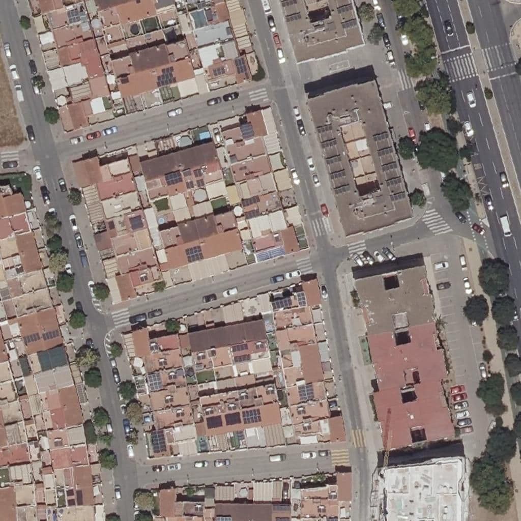 Aerial view of the grounds of Princesa Del Olimpo