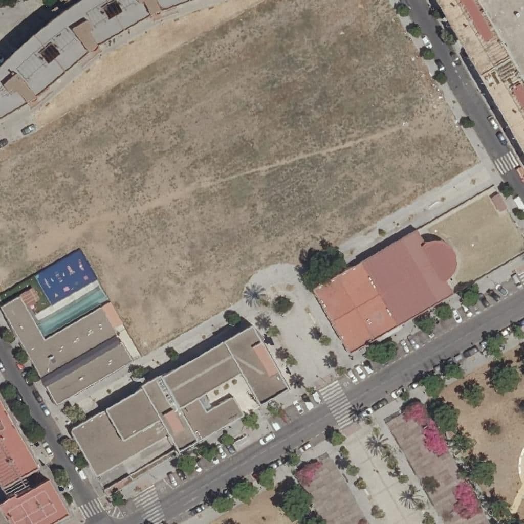 Aerial view of the grounds of Edumundi School Ii