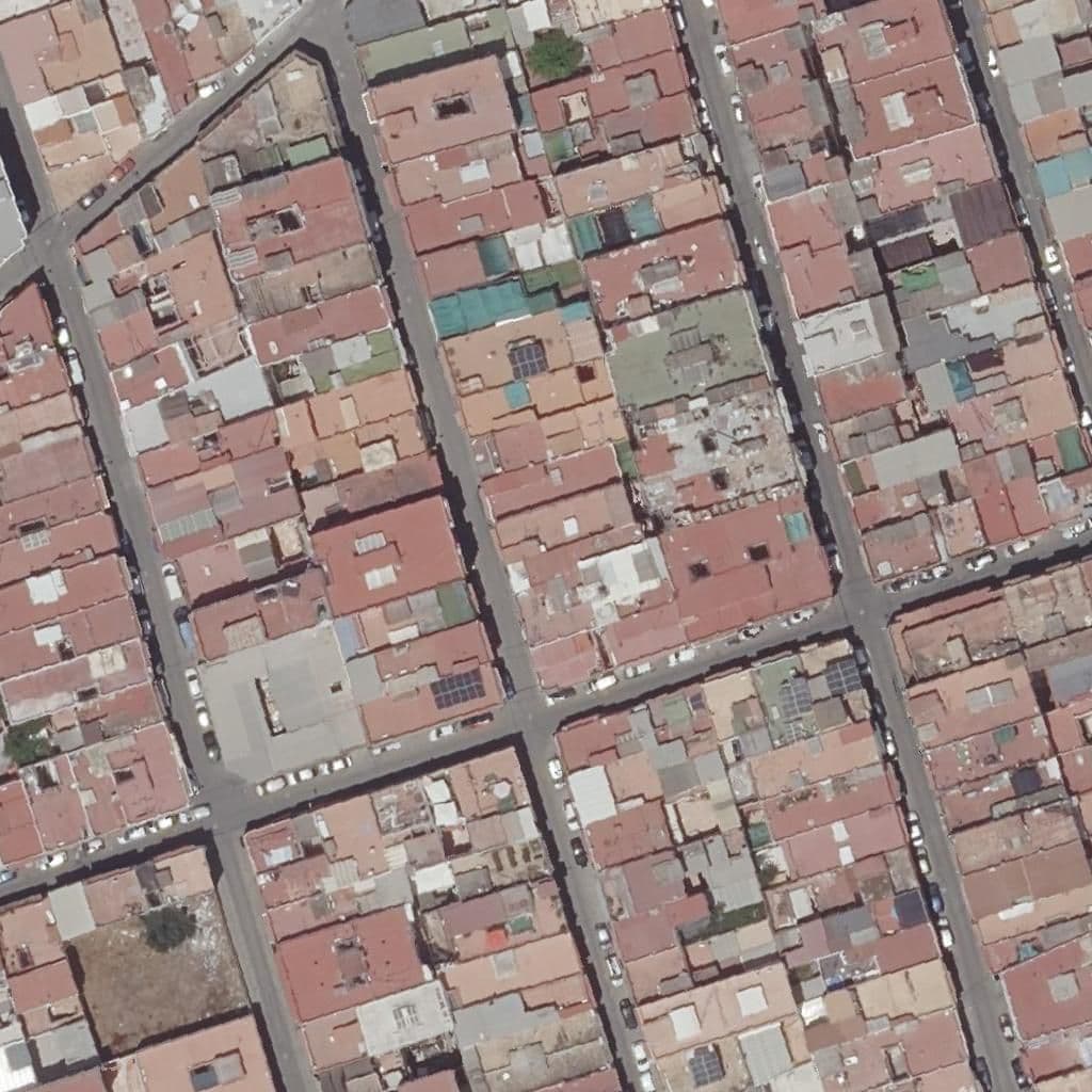 Aerial view of the grounds of La Gallina Caponata