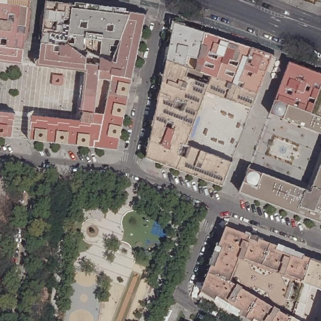 Aerial view of the grounds of Mi Cole Buhaira 2