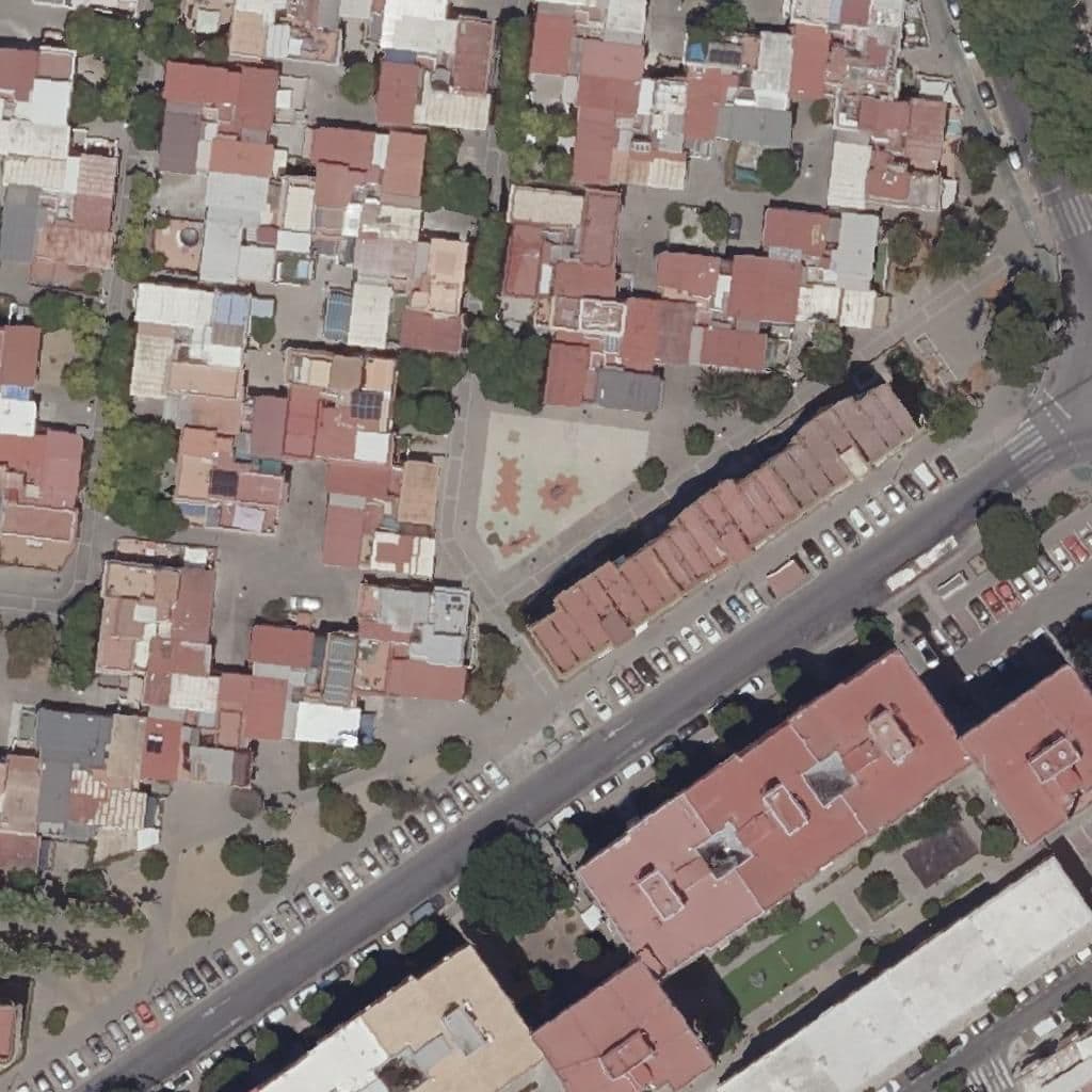 Aerial view of the grounds of Ntra. Sra. Del Águila