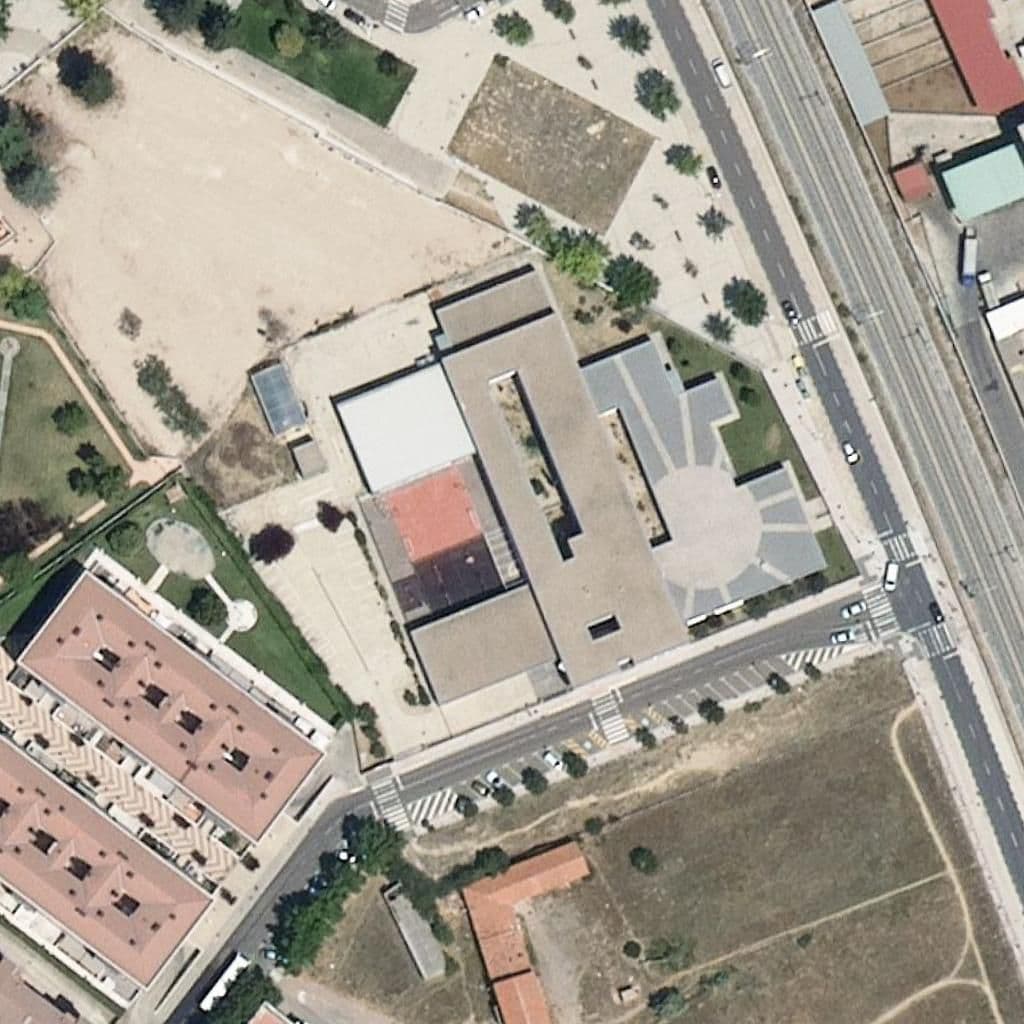 Aerial view of the grounds of Carrechiquilla